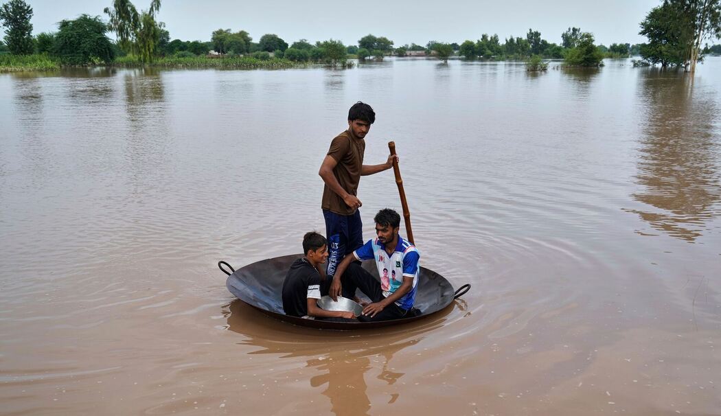 Überschwemmung in Pakistan