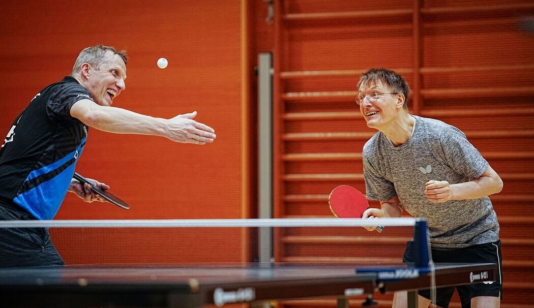 Lauterbach spielt Tischtennis