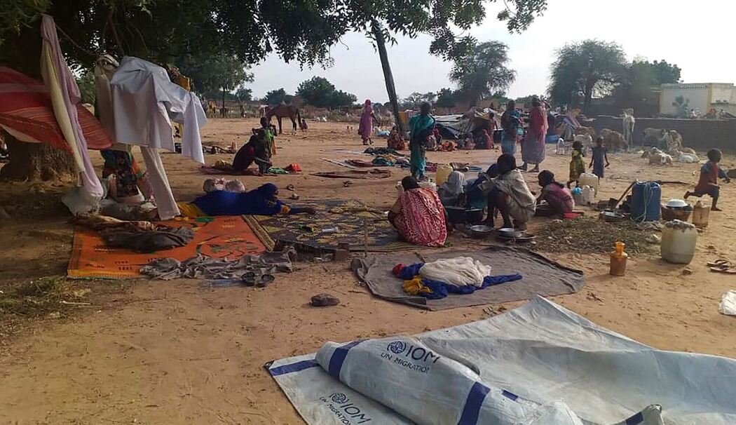 Flüchtlinge in Darfur
