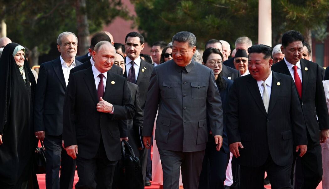 Militärparade in Peking