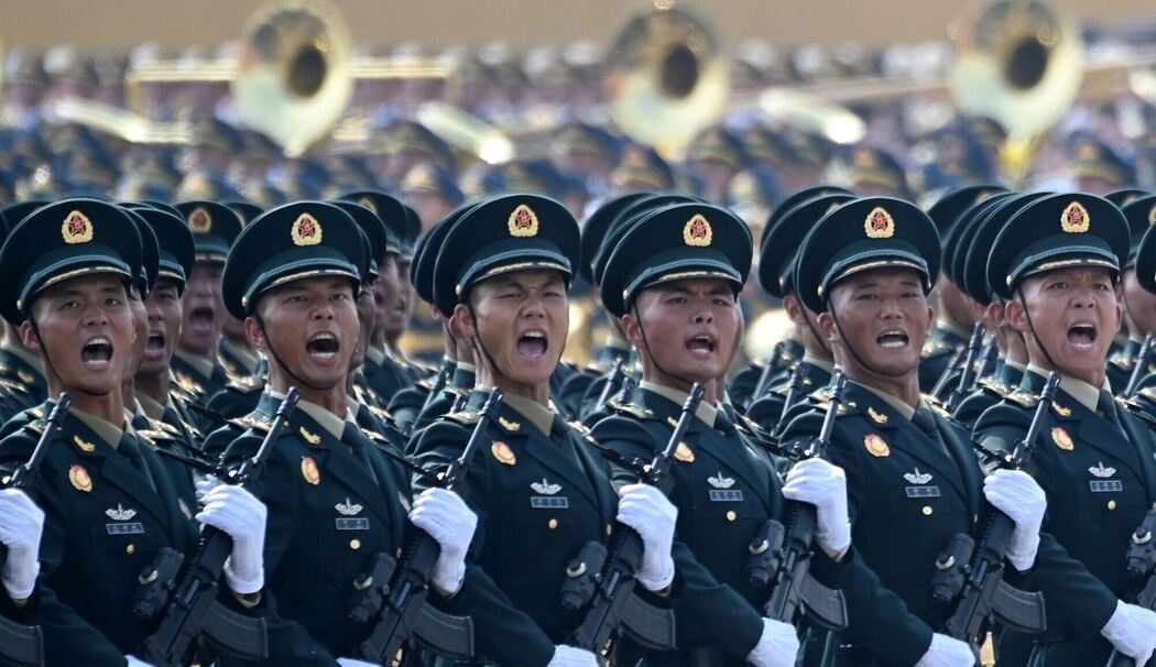 Militärparade in Peking