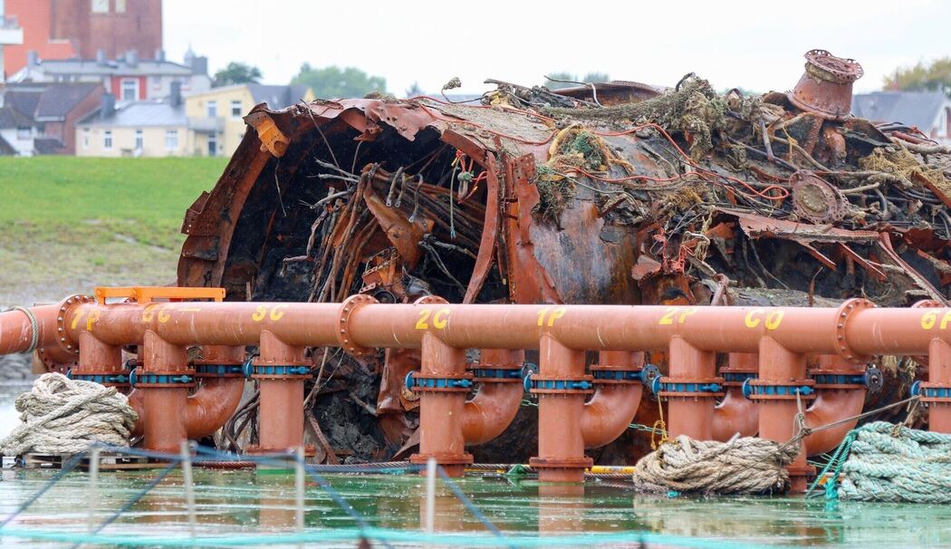 U-Boot-Wrack von 1919 geborgen