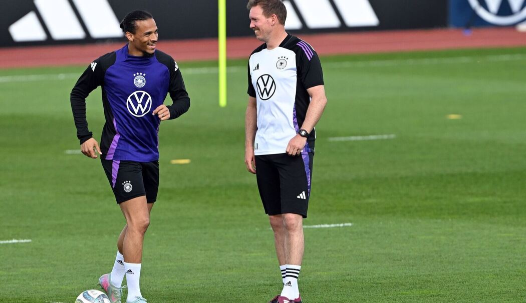 Leroy Sane und Julian Nagelsmann