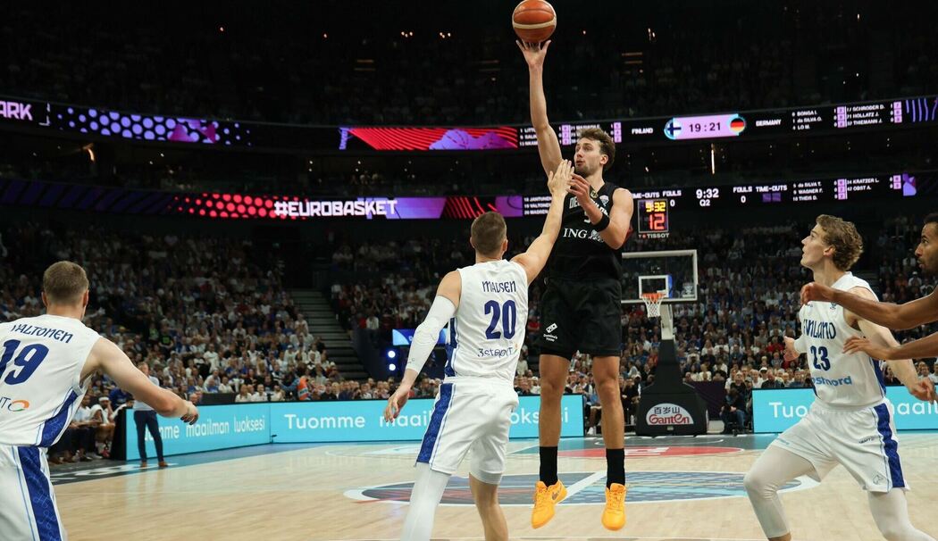 Basketball-EM - Finnland - Deutschland