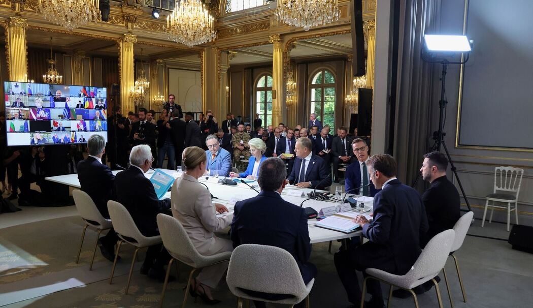 Ukraine-Krieg - Treffen der Unterstützerstaaten in Paris