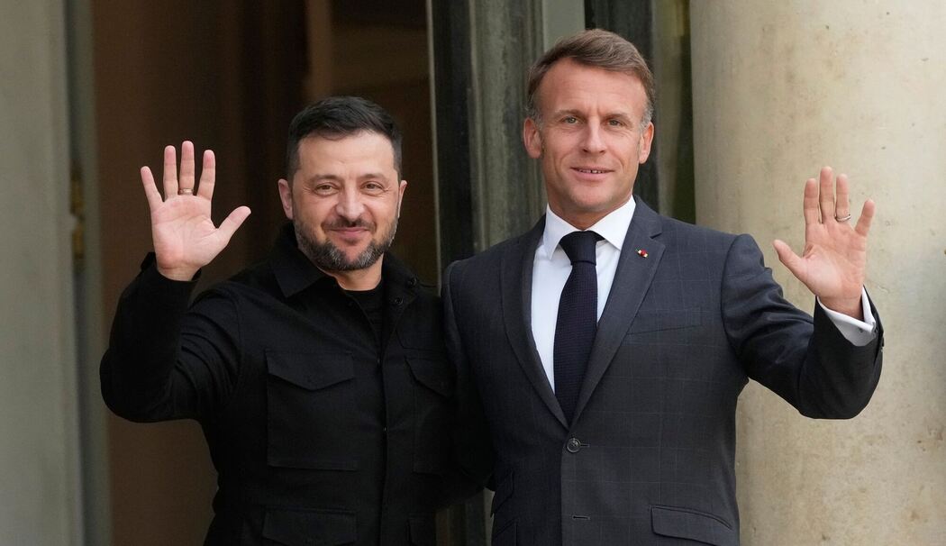 Ukrainischer Präsident Selenskyj in Paris