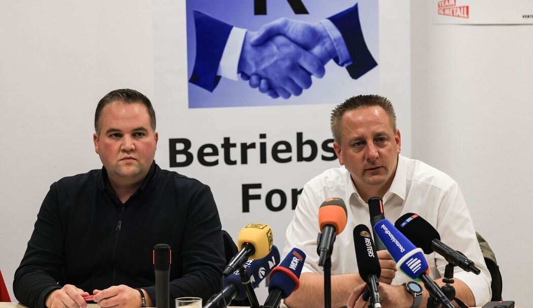 Betriebsversammlung bei Ford in Köln