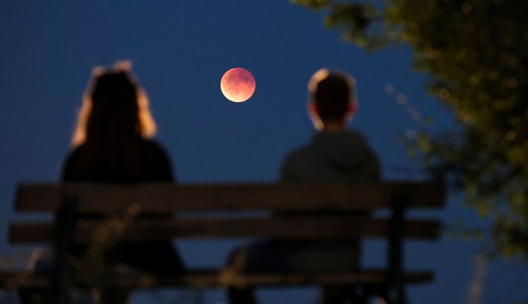Totale Mondfinsternis - Leipzig
