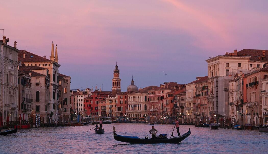 Gondeln in Venedig