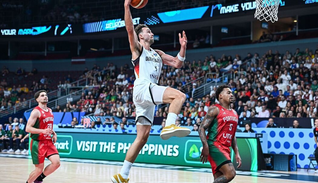 Basketball Europameisterschaft: Deutschland - Portugal