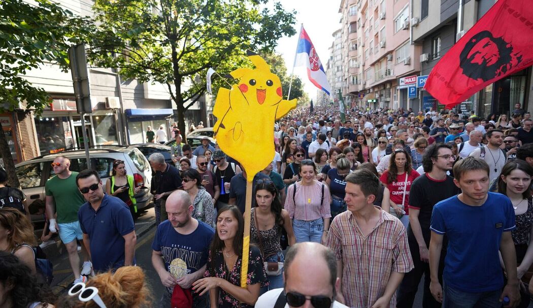 Proteste in Serbien