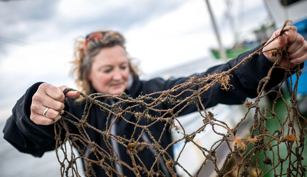 Taucher bergen verlorene Geisternetze aus der Nordsee