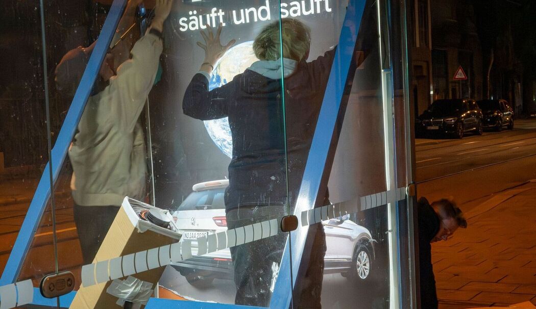 Protestaktion von Attac zur IAA
