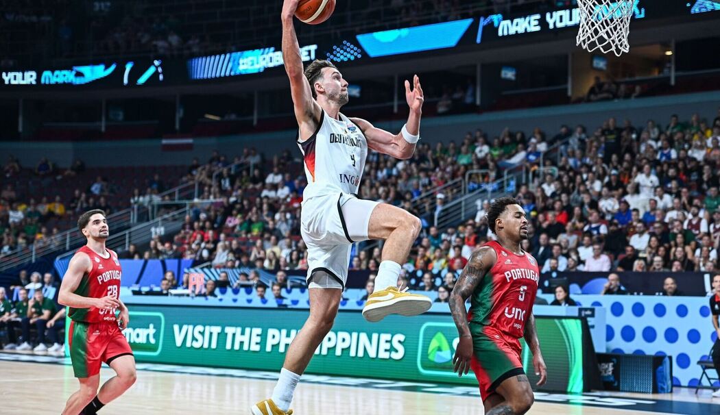 Basketball Europameisterschaft: Deutschland - Portugal