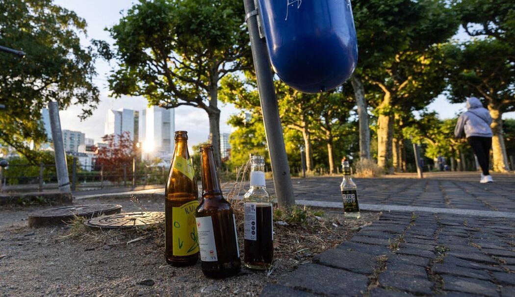 Glasflaschen in Frankfurt