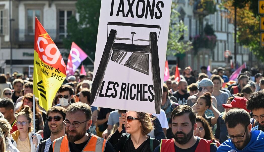 Protestbewegung "Bloquons Tout" in Frankreich