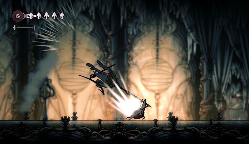 Screenshot vom Spiel «Hollow Knight: Silksong»