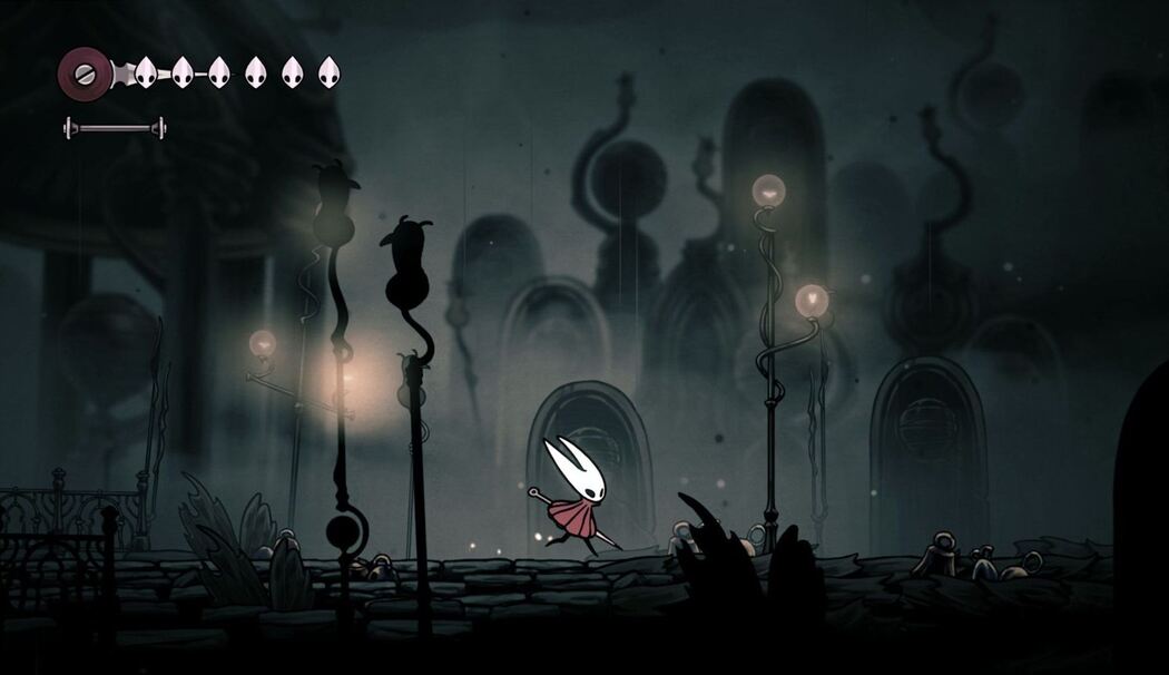Screenshot vom Spiel «Hollow Knight: Silksong»