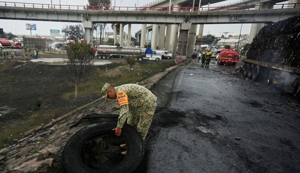 Explosion von Tankwagen in Mexiko