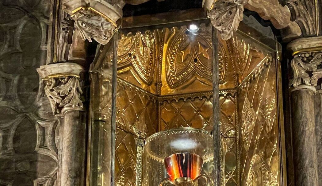 Kelch in der Kathedrale von Valencia