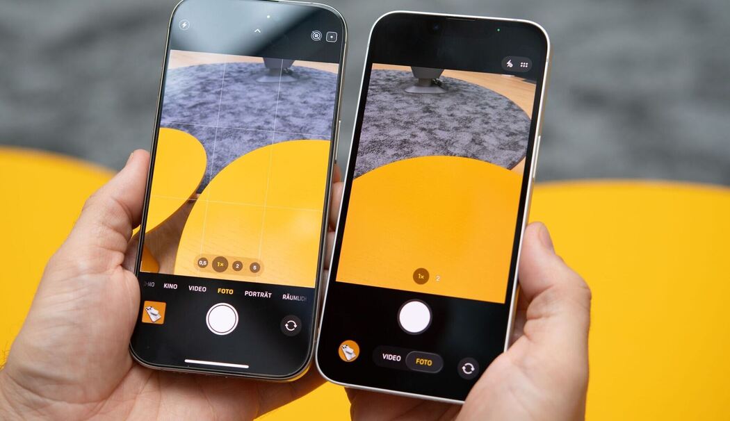 Ein Mann nutzt iOS 26 auf einem iPhone