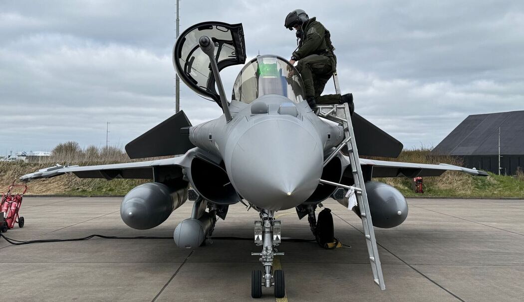 Kampfjet vom Typ Rafale