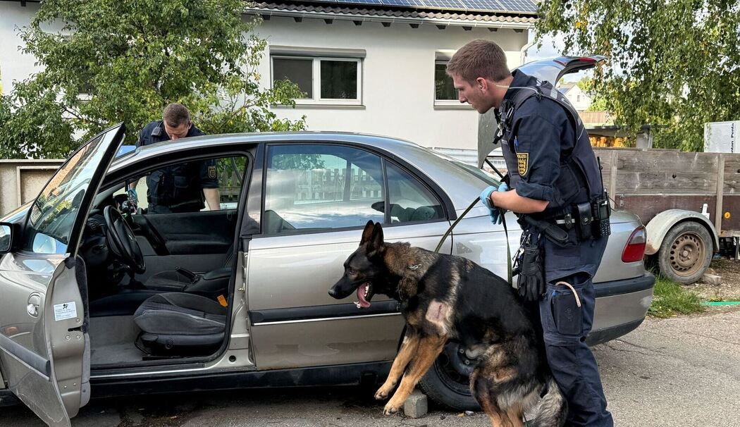 Drogenrazzia in Bernstadt bei Ulm