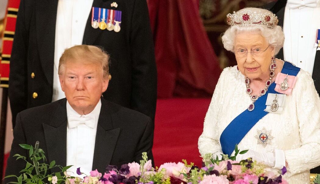US-Präsident Trump und die Queen