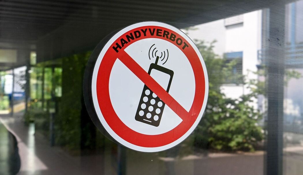 Handyverbots-Schild