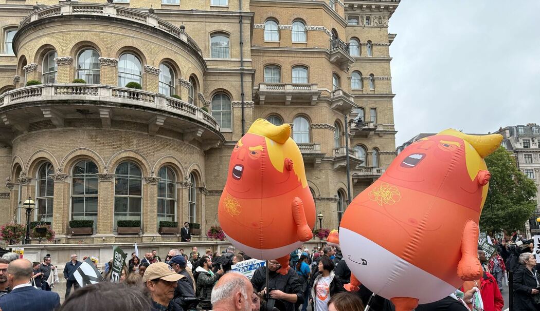 US-Präsident Trump besucht Großbritannien