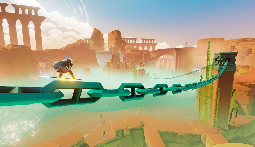Screenshot vom Spiel «Sword of the Sea»