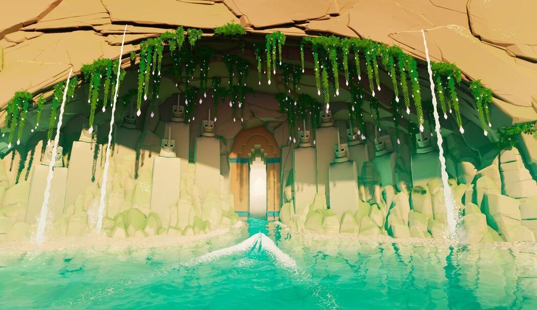 Screenshot vom Spiel «Sword of the Sea»