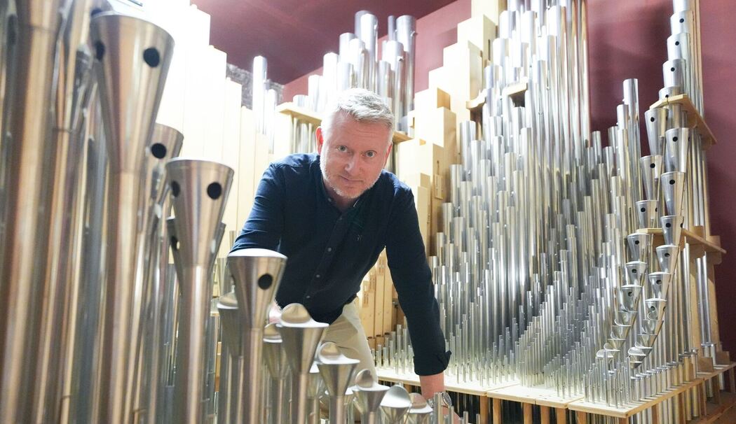 Fernwerk-Orgel im Michel