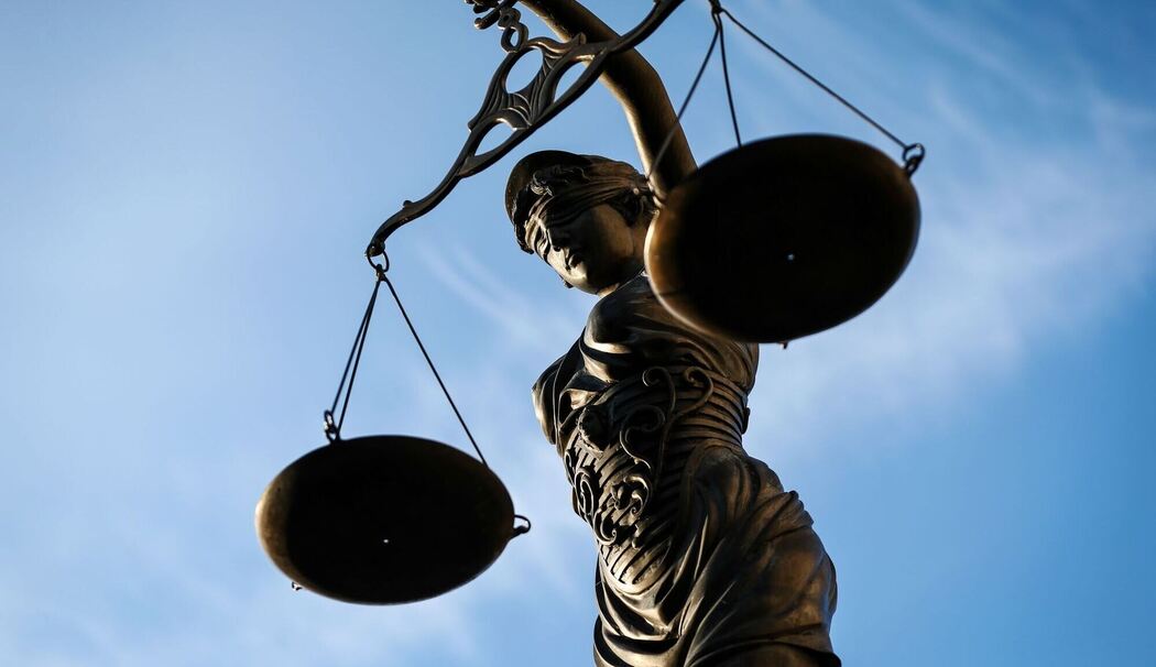 Statue der Justitia