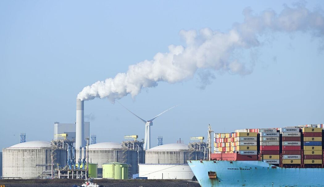 LNG-Importterminal in Rotterdam