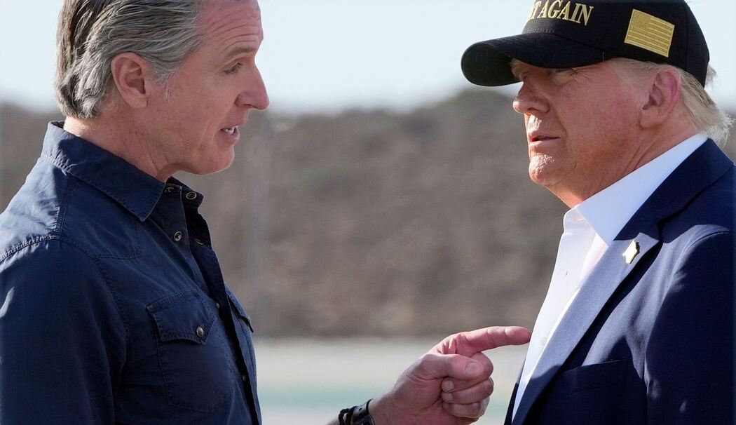 Trump in Kalifornien