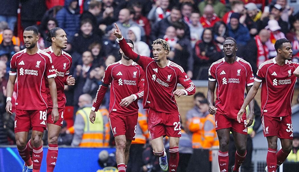 Liverpool gegen Everton - Premier League - Anfield