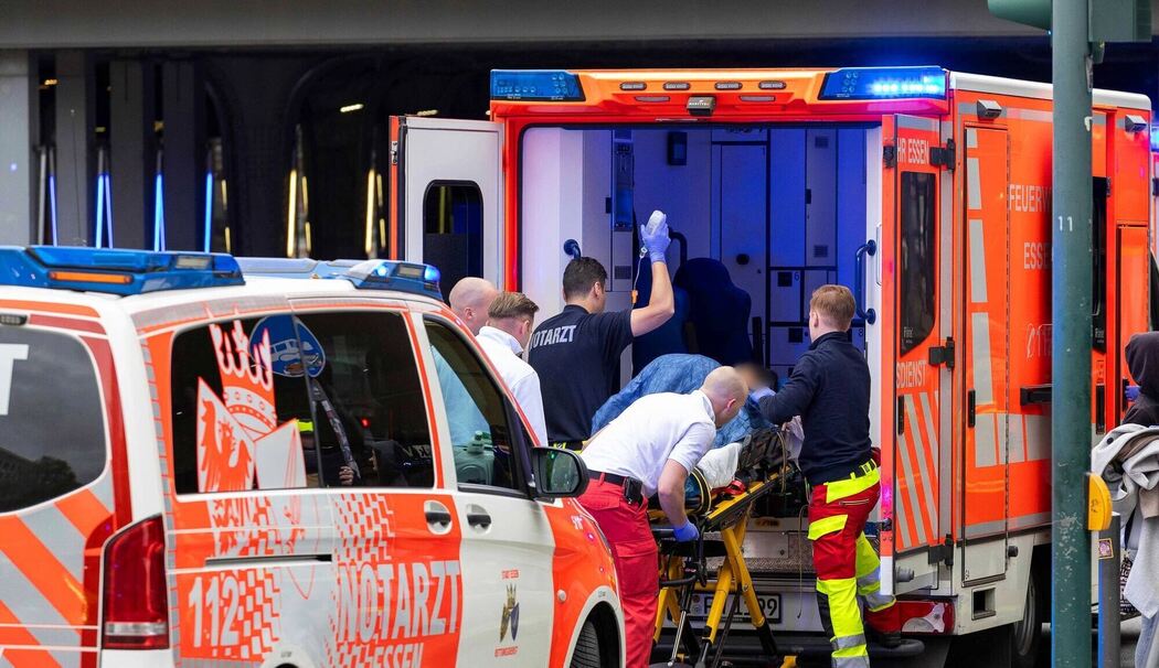 Verletzte Personen am Essener Hauptbahnhof