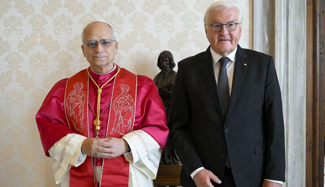 Bundespräsident Steinmeier in Vatikanstadt