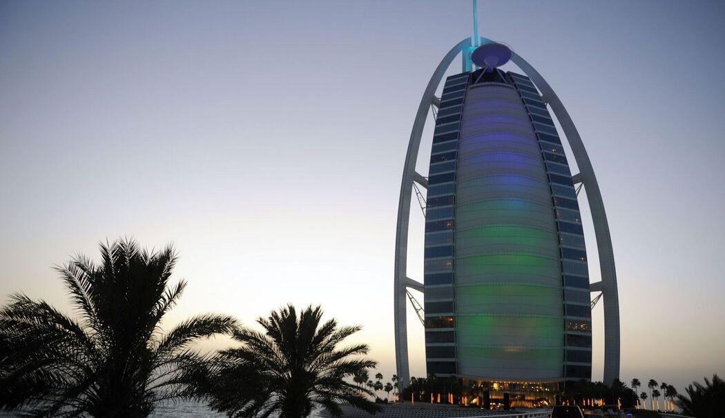 Burj al Arab Hotel in Dubai