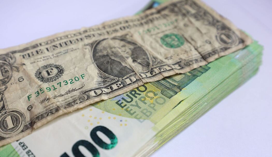 Dollar und Euro
