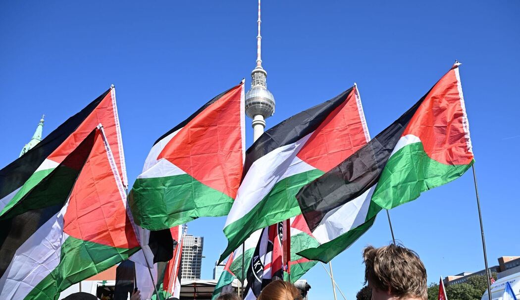 Demonstration für Gaza in Berlin