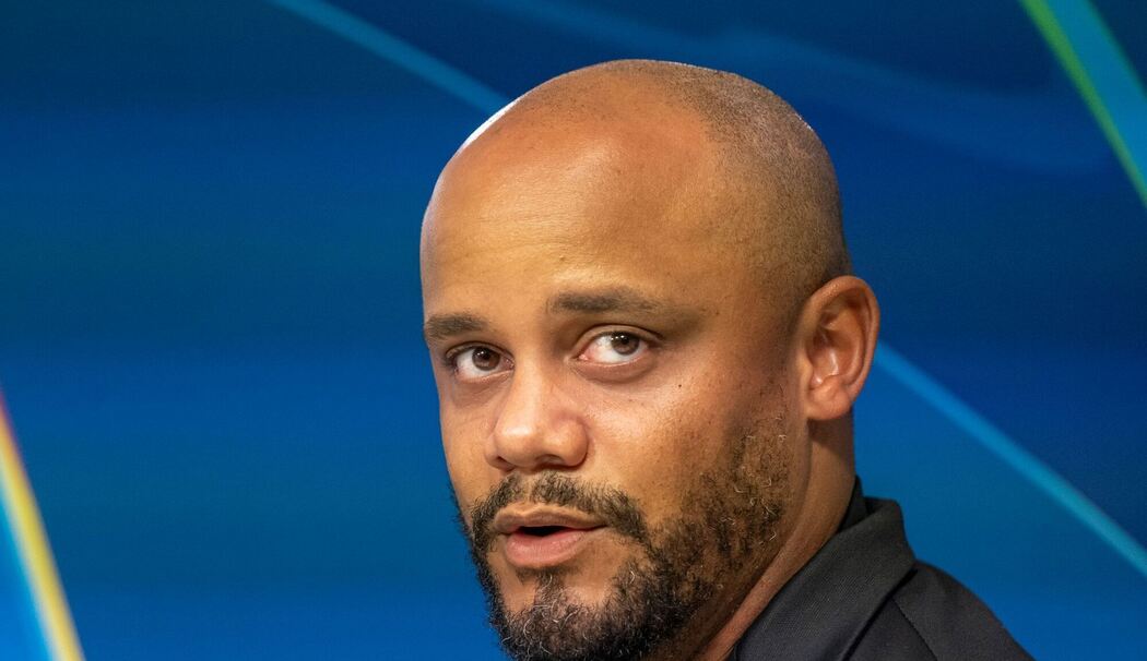 Pressekonferenz mit Kompany und Laimer