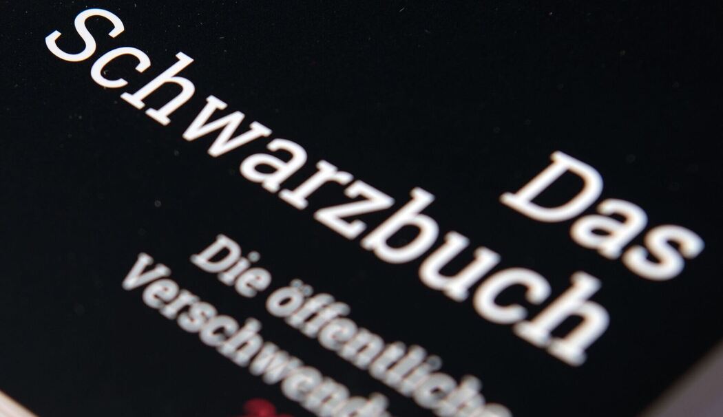 Schwarzbuch Bund der Steuerzahler