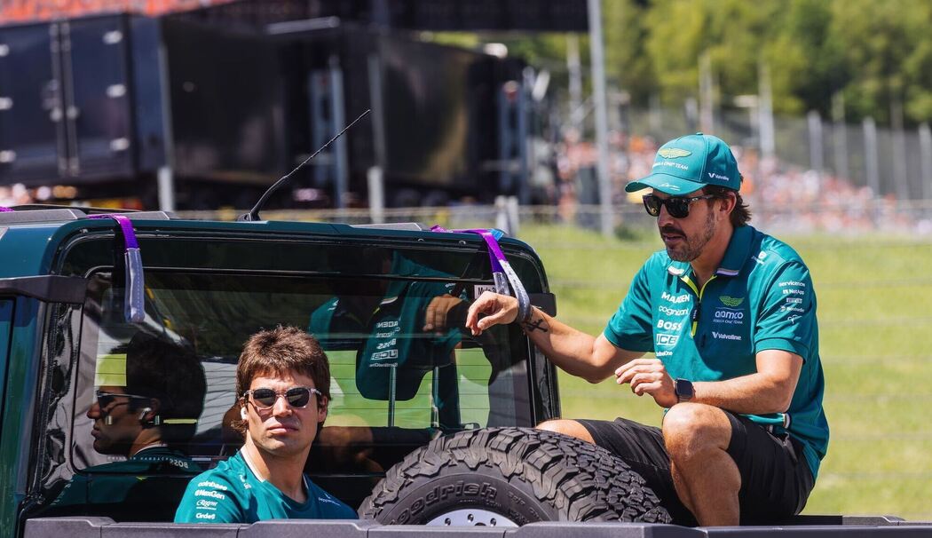 Fernando Alonso und Lance Stroll