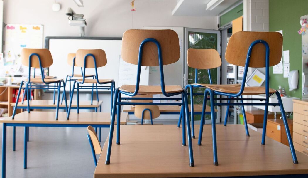 Leeres Klassenzimmer