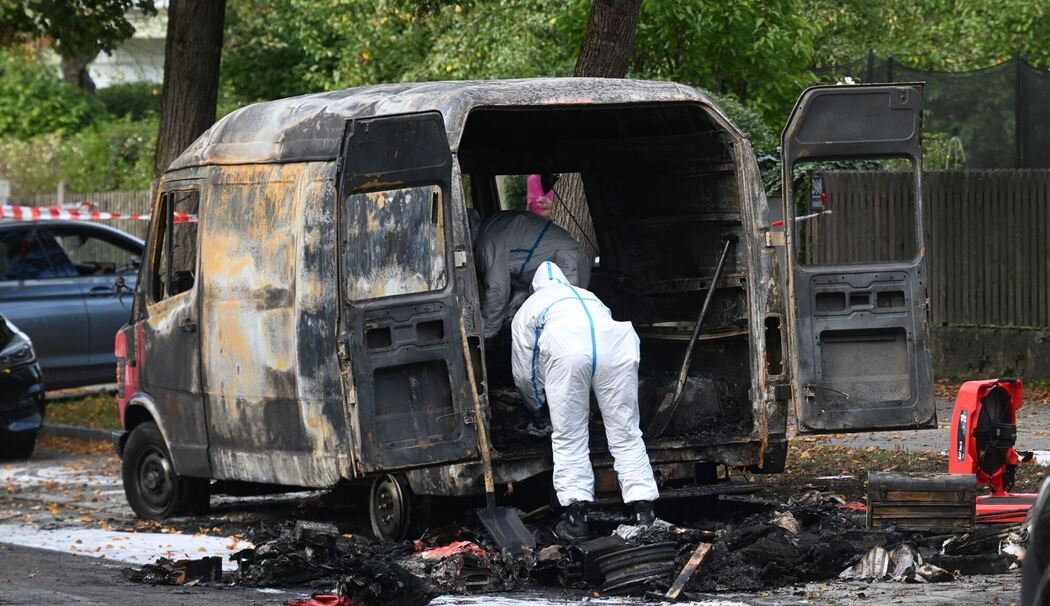 Brand in München - Großeinsatz von Polizei und Feuerwehr
