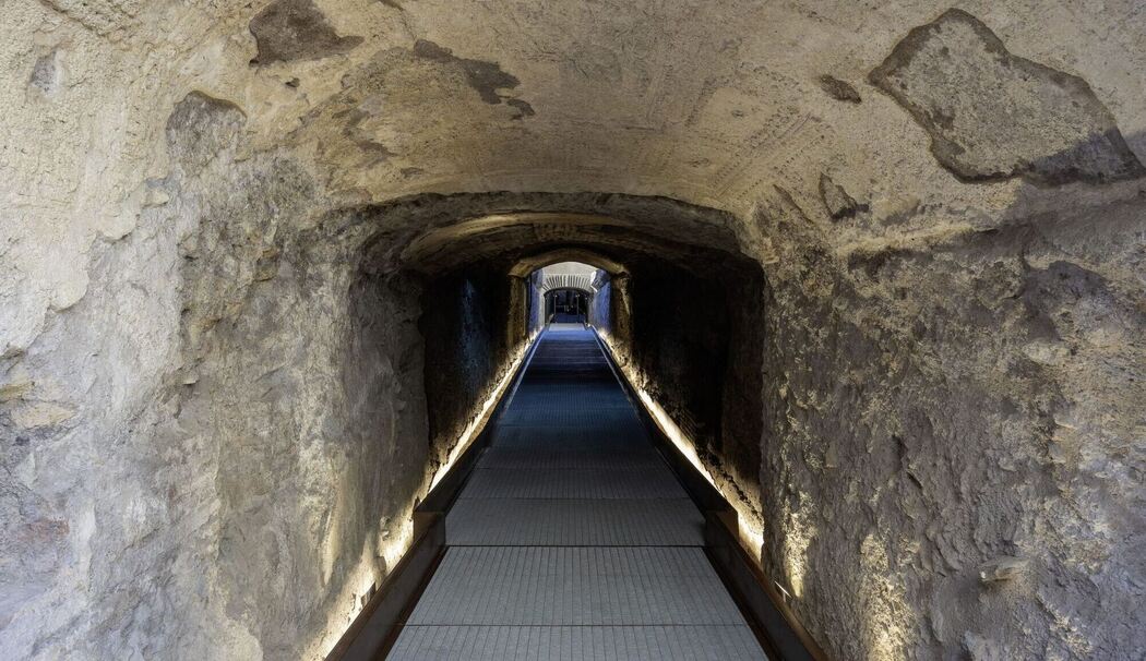 Unterirdischer Geheimgang im Kolosseum für Besucher geöffnet Unterirdischer Geheimgang im Kolosseum für Besucher geöffnet
