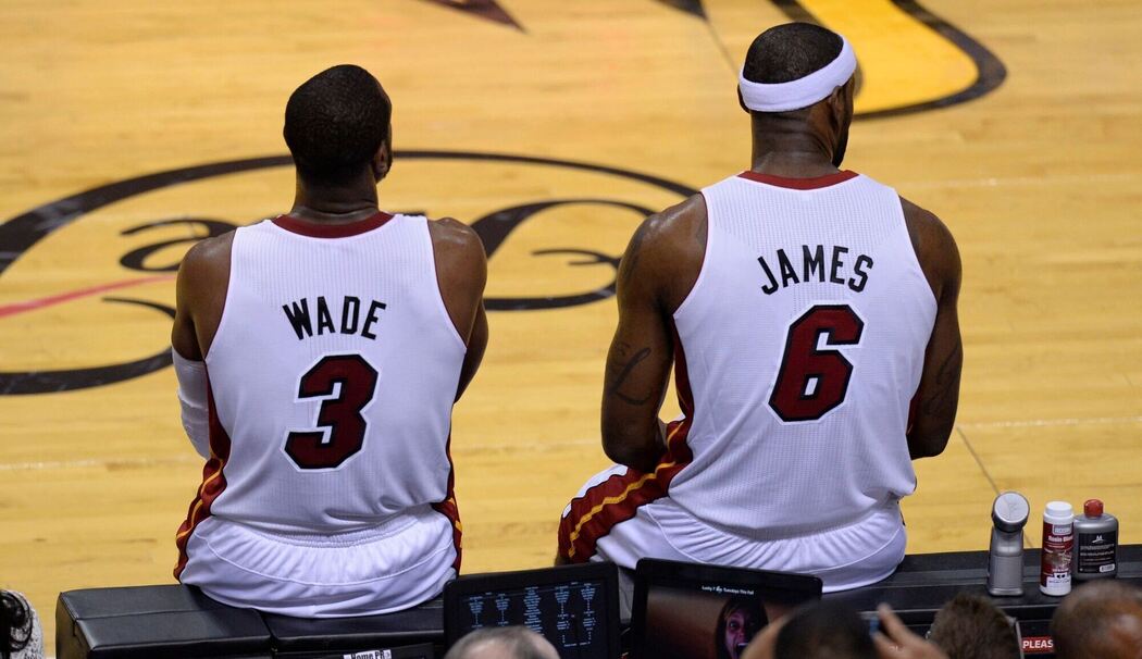 Dwyane Wade und LeBron James