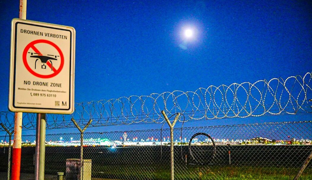 Drohnensichtung am Flughafen München